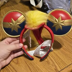 Captain Marvel Mohawk Disney Ears